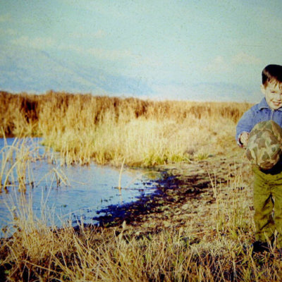 FRLT founder Paul Hardy as a little boy on what is now the Sierra Valley Preserve