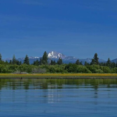 Mt Lassen from Lake Almanor