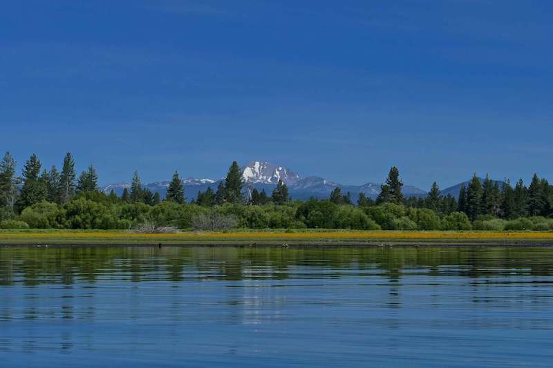 Mt Lassen from Lake Almanor