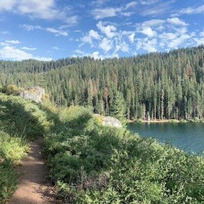 Bucks Lake view from Mill Creek Trail