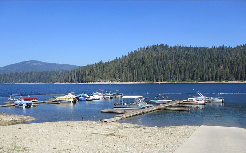 Bucks Lake boat ramp