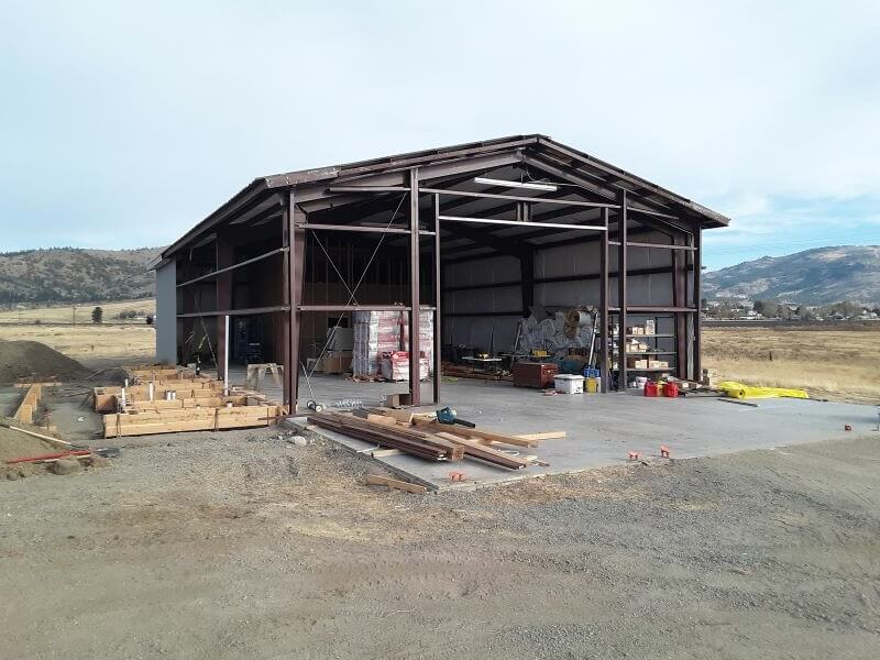 retrofitting in progress at workshop at the Sierra Valley Preserve Nature Center